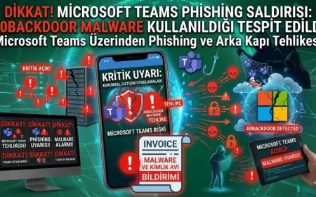 MICROSOFT TEAMS ÜZERİNDEN YAPILAN FİŞİNG SALDIRILARINDA A0BACKDOOR MALWARE TESPİT EDİLDİ