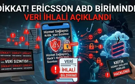 ERICSSON ABD BİRİMİ HİZMET SAĞLAYICI HACK’İ SONRASI VERİ İHLALİNİ DUYURDU