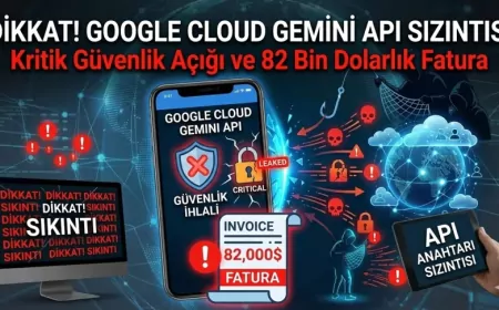 GOOGLE CLOUD GEMINI API ANAHTARI SIZDIRILDI, 48 SAATTE 82 BİN DOLARLIK FATURA OLUŞTU