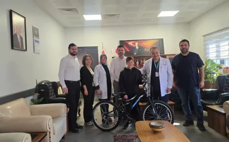 Dilek Kutusundan Çıkan Mektup Ayaz’ın Bisiklet Hayalini Gerçeğe Dönüştürdü