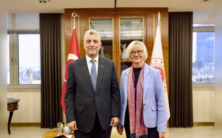 Türkiye-Almanya Ekonomik İş Birliği Görüşmesi