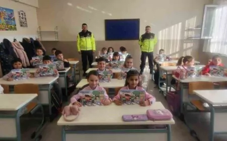 Bilecik’te Öğrencilere Trafik Eğitimi Verildi