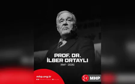 İlber Ortaylı İçin Başsağlığı Mesajı