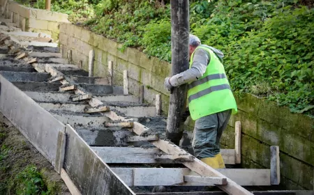 Giresun Belediyesi Ulaşım Güvenliği İçin Yeni Merdivenler Yapıyor