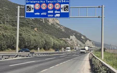 D-100 Karayolu’nda Hız Limitleri İçin EDS Tabelaları Güncellendi