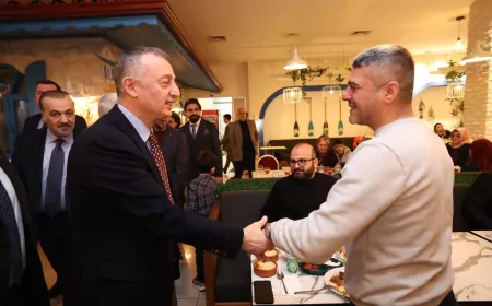 Büyükakın Şehit Aileleri, Gaziler ve Yaşlılarla İftar Sofrasında Buluştu