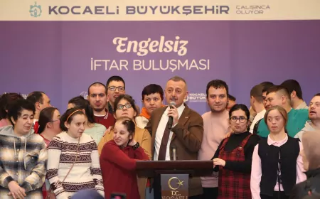Büyükşehir’den Özel Bireylerle İftar Buluşması
