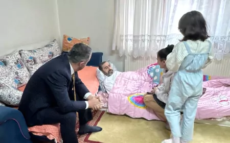 Ertuğrul Başkan’dan Gönüllere Dokunan Ev Ziyaretleri