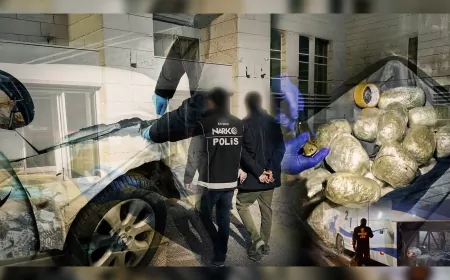 73 İlde Narkotik Operasyonu: 1 Tonu Aşkın Uyuşturucu Ele Geçirildi