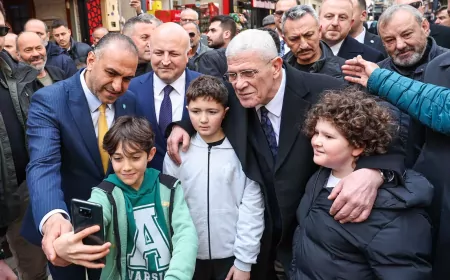 Müsavat Dervişoğlu Fatsa’da Esnafı Ziyaret Etti