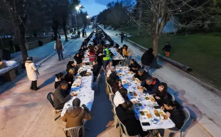 Uluönder Kardeşlik Sofrasında Binlerce Yürek Buluştu