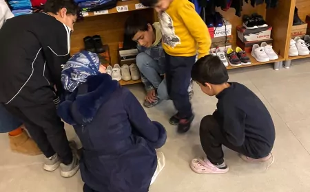 Pursaklar’da Yetim Çocuklara Bayram Hediyesi