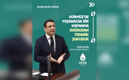 İdris Şahin’den Hürmüz Boğazı Uyarısı: Türkiye Ekonomisi Risk Altında