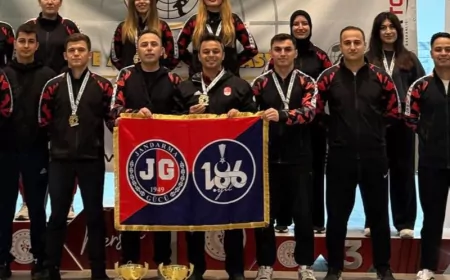 Jandarma Atış Takımı Mersin’de 7 Madalya Kazandı