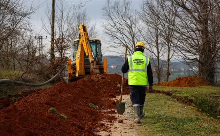 Karasu Kuyumcullu’da 8 Kilometrelik İçme Suyu Hattı Tamamlandı
