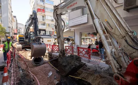 Alsancak’ta Yağmur Suları Doğrudan Denize Ulaşacak