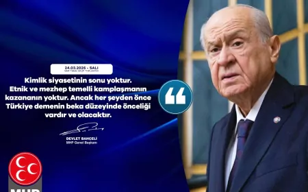Devlet Bahçeli: Kimlik Siyasetinin Sonu Yoktur