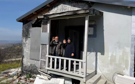 Kocaeli Büyükşehir Yangın Mağduru Aileye Umut Oldu