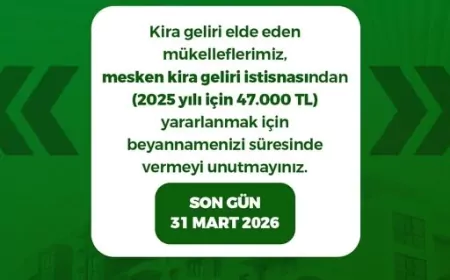 Gelir Vergisi Beyannamesi İçin Hazır Beyan Hatırlatması