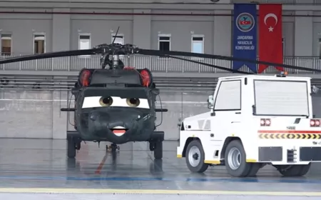 Jandarma’dan GÖKBEY Helikopteri İçin Kısa Film