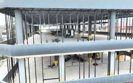 Dilovası’nda Katlı Otopark Hizmet Binasına Dönüşüyor