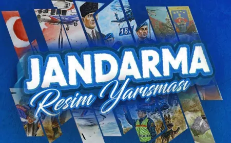 187'nci Yılında Jandarma Resim Yarışması Başladı