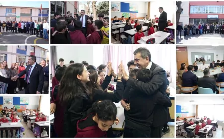 Bakan Tekin’den İstanbul’da Okullara Sürpriz Ziyaret