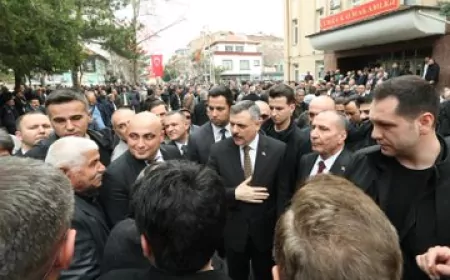 İçişleri Bakanı Çumra Kaymakamlığını Ziyaret Etti