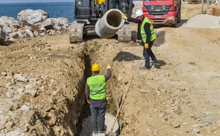 Gemlik’in Altyapısı Büyükşehir’le Güçleniyor