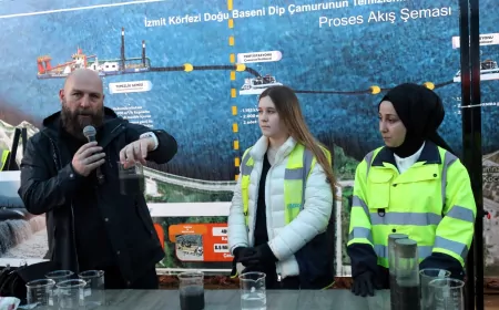 Uluslararası Basın Temsilcileri Dip Çamuru Projesi’ne Hayran Kaldı