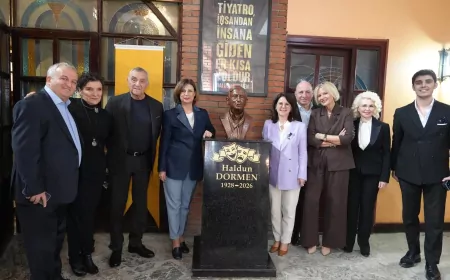 Eskişehir Şehir Tiyatroları 25 Yaşında Haldun Dormen’e Vefa Gecesi Düzenlendi