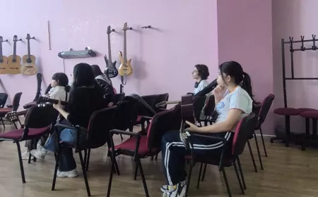 Pursaklar’da Müzik Kurslarına Yoğun İlgi