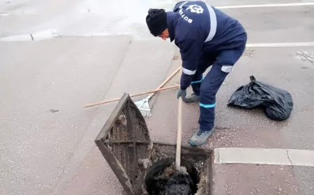 Kocaeli’de Mazgal Temizliği Sürüyor