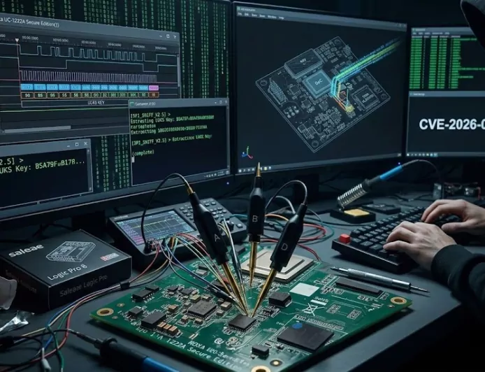 Moxa UC-1222A TPM 2.0 Cihazında LUKS Şifre Anahtarları SPI Üzerinden Düz Metin Olarak Sızdırıldı