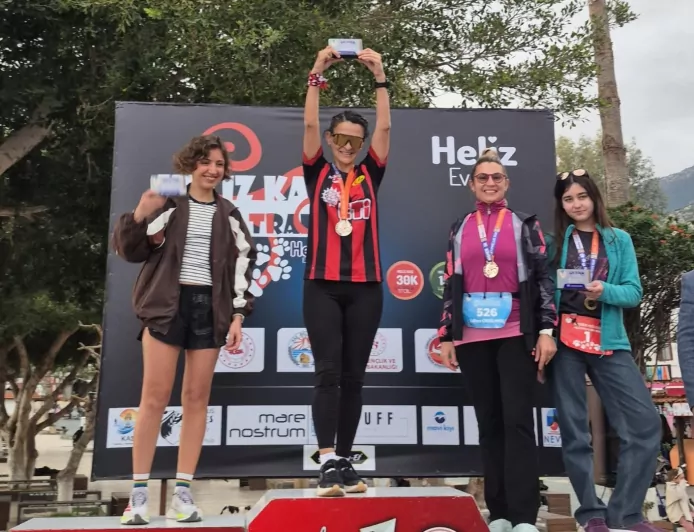 Kaş Heliz Ultra Trail’de Eskişehirli Sporculardan Derece