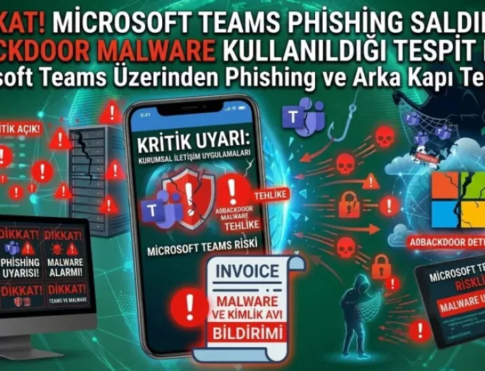 MICROSOFT TEAMS ÜZERİNDEN YAPILAN FİŞİNG SALDIRILARINDA A0BACKDOOR MALWARE TESPİT EDİLDİ