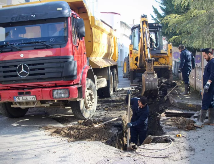 Giresun Belediyesi Sorunsuz Altyapı İçin Çalışmalarını Sürdürüyor