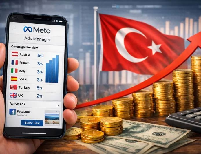 META, TÜRKİYE DAHİL 6 ÜLKEDE REKLAMLARA EK KONUM ÜCRETİ UYGULAYACAK