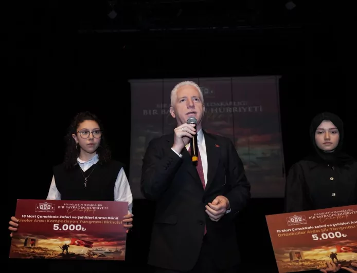 18 Mart’ta Şehitler Minnetle Anıldı