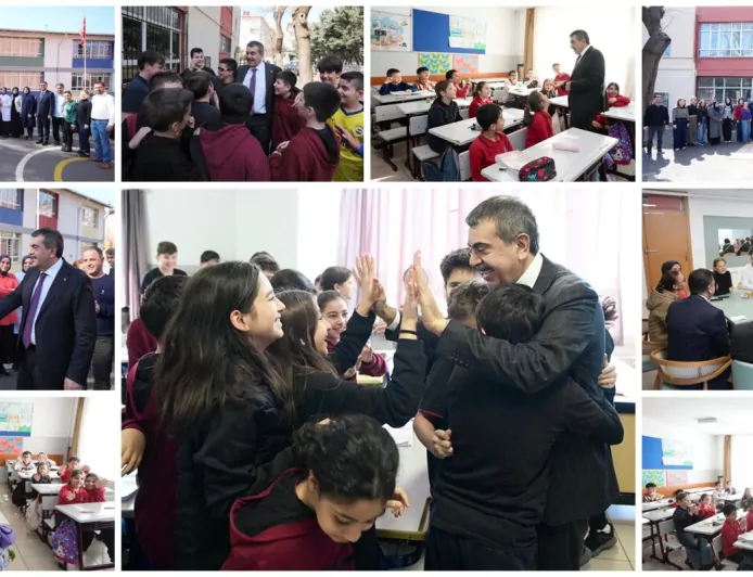 Bakan Tekin’den İstanbul’da Okullara Sürpriz Ziyaret