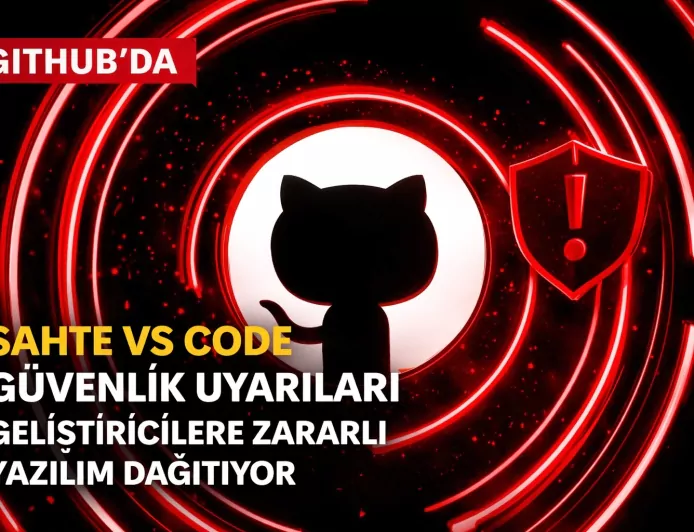 GITHUB’DA SAHTE VS CODE GÜVENLİK UYARILARI GELİŞTİRİCİLERE ZARARLI YAZILIM DAĞITIYOR
