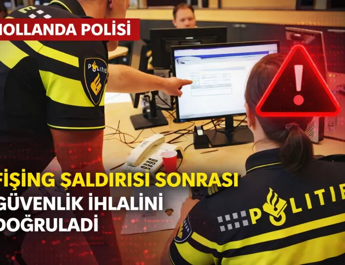 HOLLANDA POLİSİ FİŞİNG SALDIRISI SONRASI GÜVENLİK İHLALİNİ DOĞRULADI