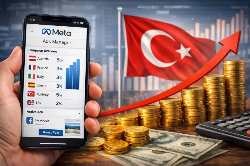 META, TÜRKİYE DAHİL 6 ÜLKEDE REKLAMLARA EK KONUM ÜCRETİ UYGULAYACAK