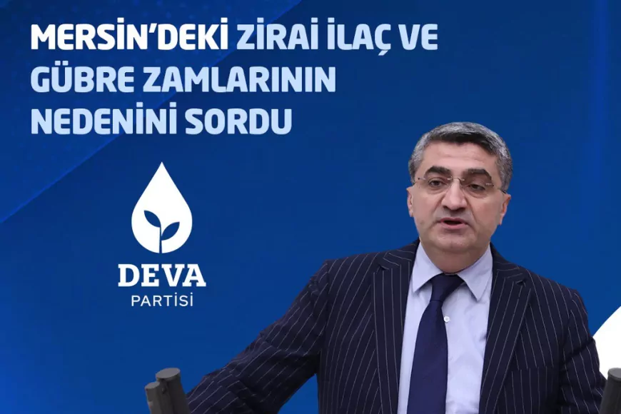 Ekmen’den Zirai İlaç Fiyat Artışlarına Denetim Sorusu