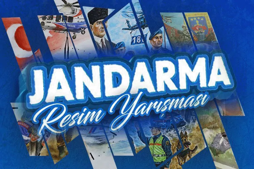 187'nci Yılında Jandarma Resim Yarışması Başladı