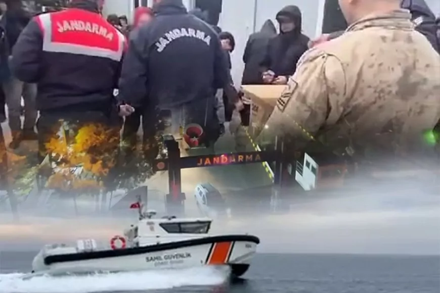 Aydın’da Düzenlenen Operasyonda 2 Göçmen Kaçakçısı Organizatörü İle 101 Düzensiz Göçmen Yakalandı