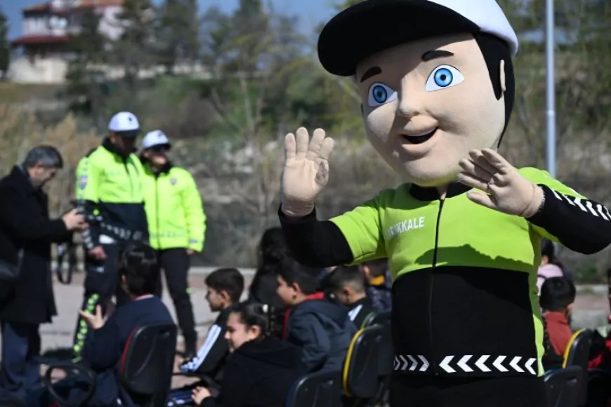 Kırıkkale’de Çocuklara Uygulamalı Trafik Eğitimi Verildi