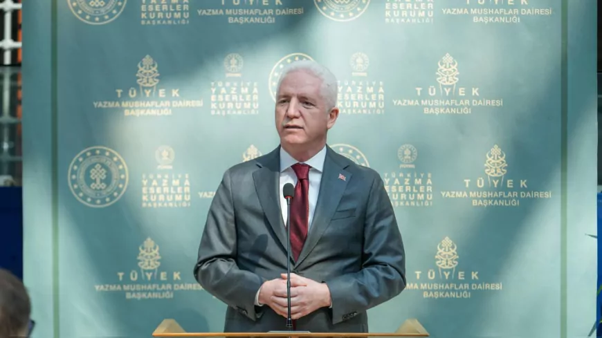 İstanbul’da “Sancak Mushafları” Sergisi Ziyarete Açıldı