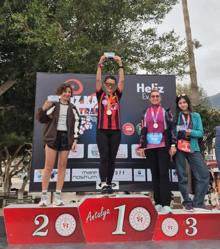 Kaş Heliz Ultra Trail’de Eskişehirli Sporculardan Derece
