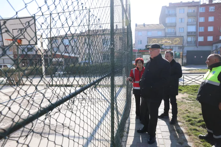 Başkan Kurt 2026 Yılı Park, Yeşil Alan ve Spor Alanı Projelerini Yerinde İnceledi